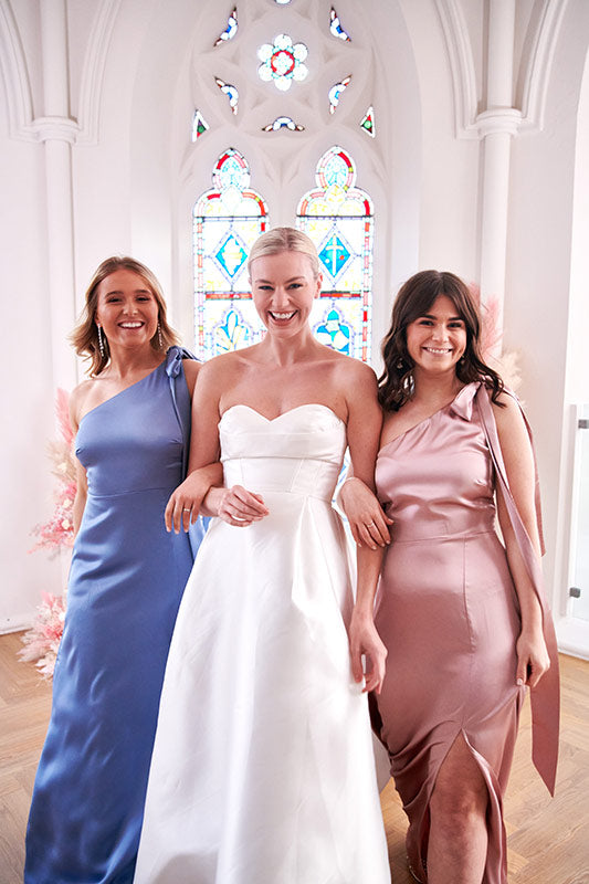 rewritten bridesmaid dresses