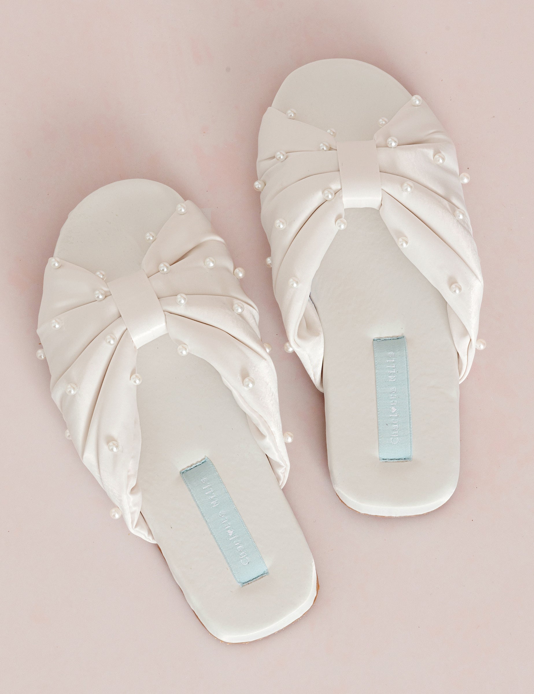 Ivory wedding flip flops best sale for bride